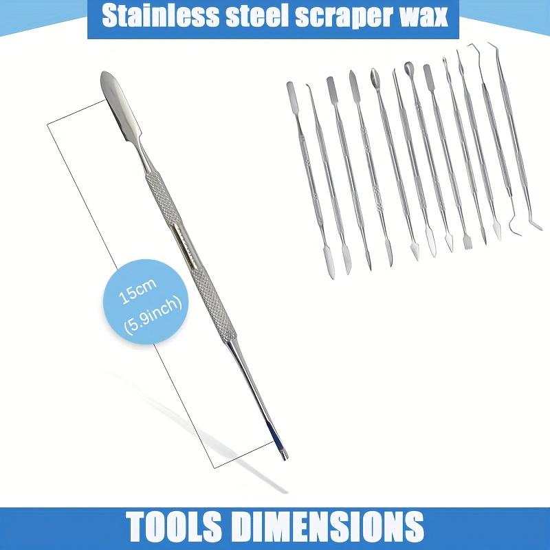 12pcs Dual-Head Wax Carving Tools for Ceramics, DIY Wax and Clay Sculpting Kit for Modeling and Shaping
