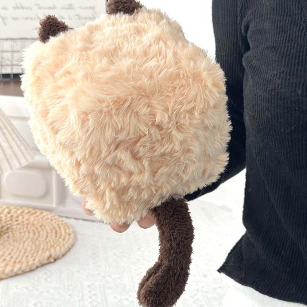 Comfortable Stuffed Cat Doll PP Cotton Siamese Cat Plush Kids Toy Kitten Plush Toy Home Decoration