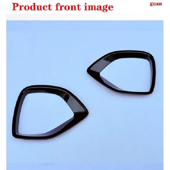 Car Front Fog Lamp Decorative Frame Black For Suzuki Fronx 2024-2025