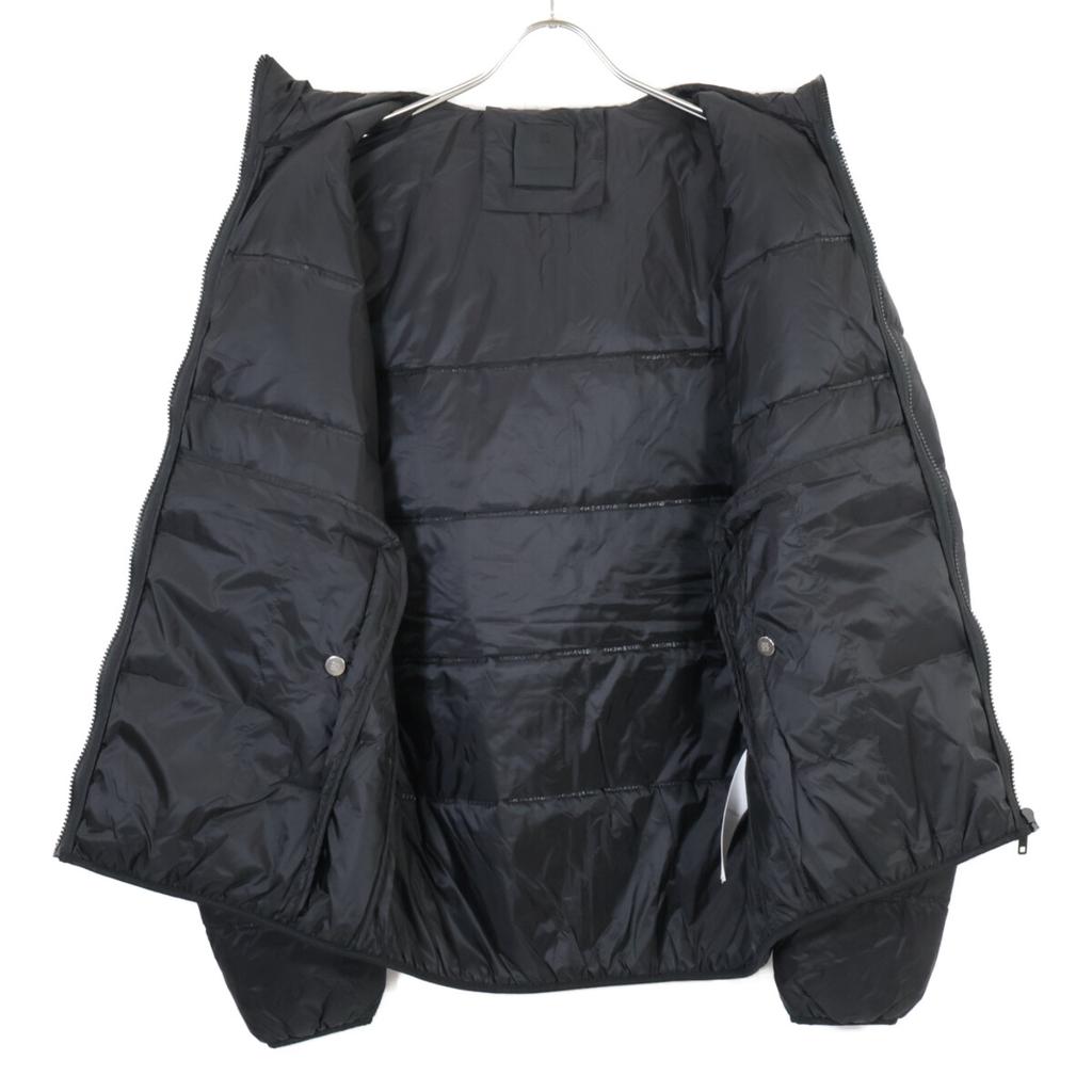 Givenchy BM00RE13Q2 Black Embossed Logo Puffy Jacket Jacket 46 blackUsed