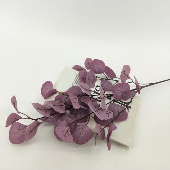 1Pc Simulation Plant Bright Color Delicate Vivid Special Easy to Maintain Artificial Leaf for Office