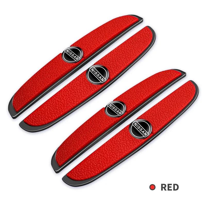 4 gab. Gumijas Bufera Sloksne Automašīnas Durvju Pretsadursmes Emblēmas Uzlīme priekš Nissan X-trail Qashqai Note Juke Sentra Patrol Navara Mic