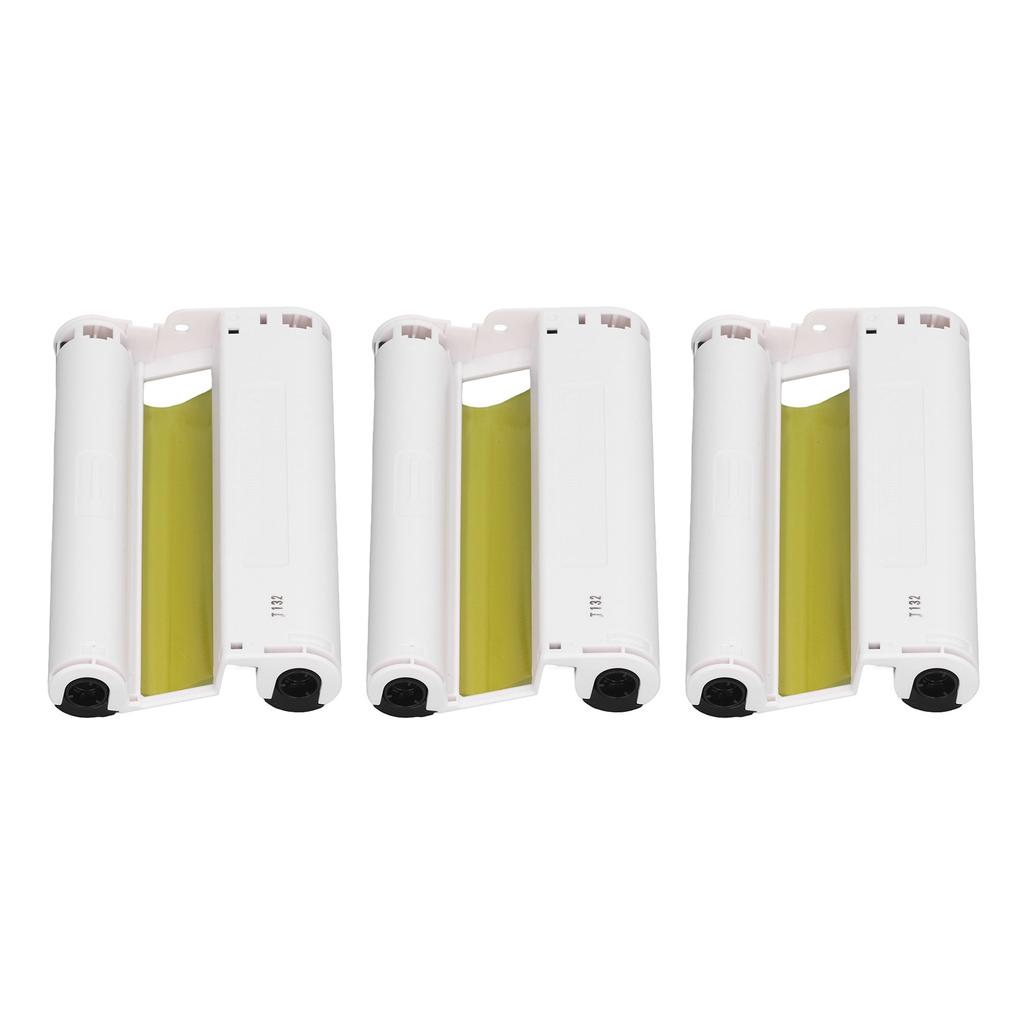 KP 108IN 3Pcs Color Ink Cartridges 108Pcs 4 X 6in Photo Paper Set for Selphy CP1300 CP1500 CP1200 CP1000