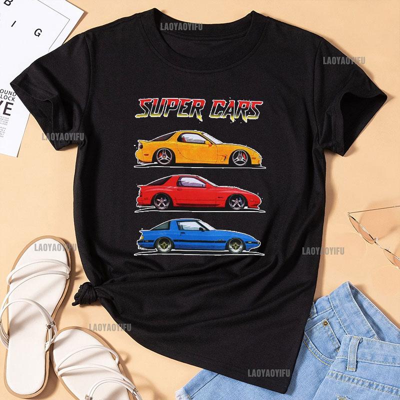 Cars T Shirt Cult Tv A Team General Lee Kit Bat Mobile Ghostbuster Back 2 Future 6615X Cartoons Men T Shirt  Hipster Y2k Tshirt