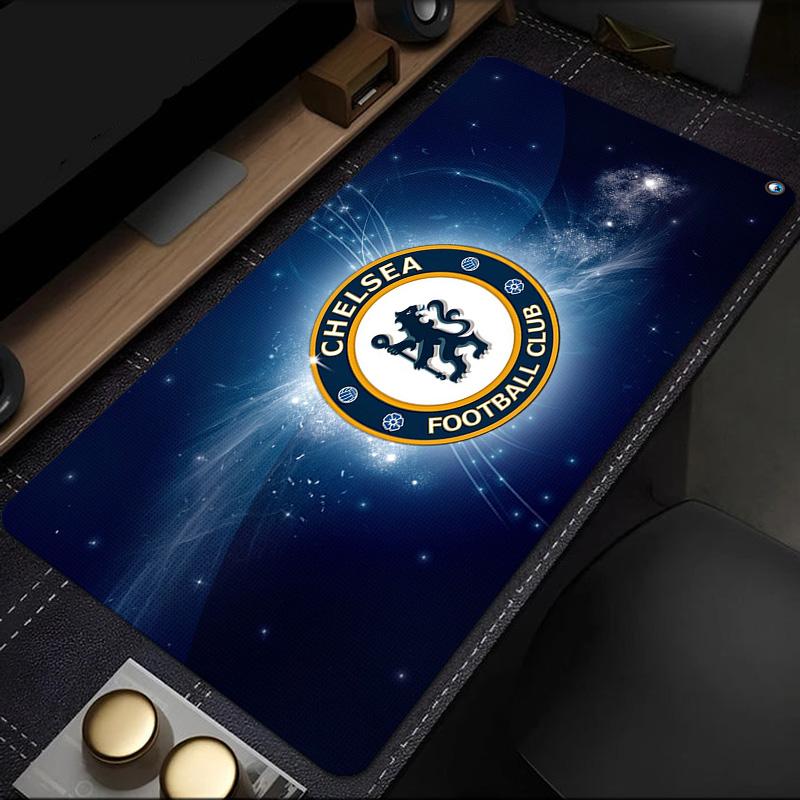Chelsea Fc Champions League mouse pad, rubber base, esports desk mat, mouse pad for gamers and office use, gaming desk , easy to clean mat