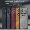 Plain Leather Comfortable Suede Case For Honor X60 Pro X6B X6A X7A X8A X9A X8 X6 Honor Magic 6 Pro 5 Soft Lens Protect Cover
