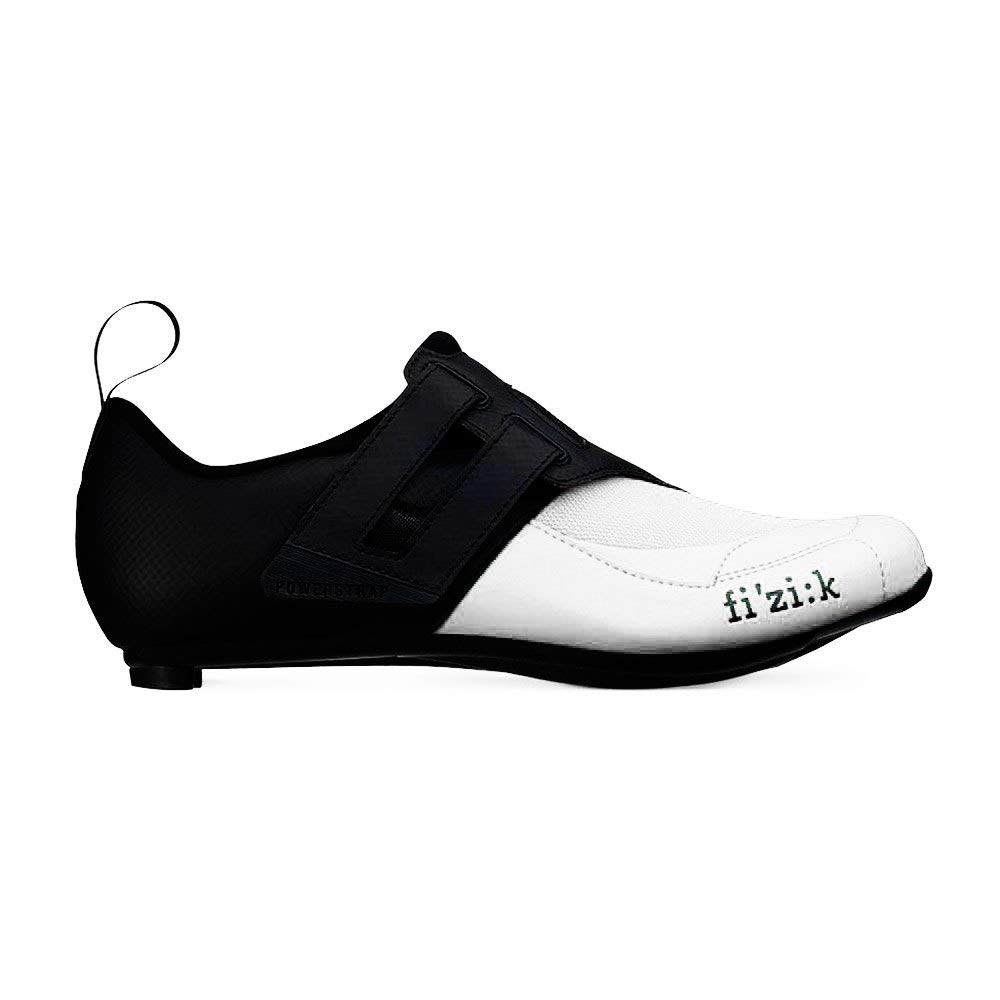 

Fizik R4 Transiro Triathlon Shoes, Black/White, Size 38.5