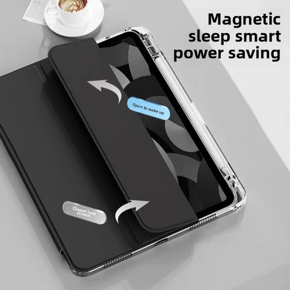 2025 for iPad Case Transparent Acrylic Cover with Pencil Holder for iPad 11 Pro 11 Air 11 Protective Shell