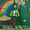 Patricks Day Gnome Long Leg Faceless Doll Plush Decorations Handmade Holiday Party Decor for Kids Gift Desktop Ornaments