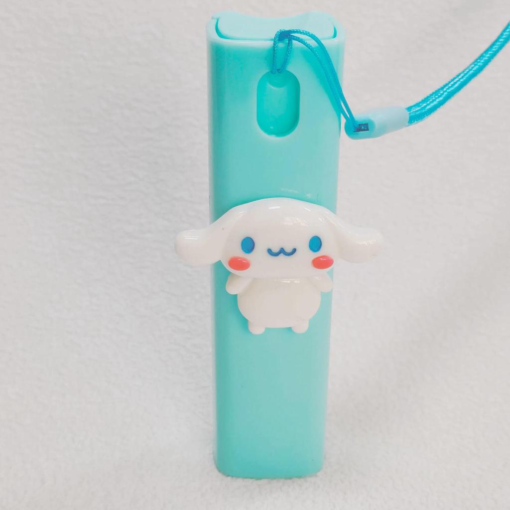 Přenosná mini lahvička s rozprašovačem na krk na alkohol nebo krém