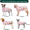 Kuoser Recovery Suit for Dogs Cats After Surgery, Professional Pet Recovery Shirt Dog Abdominal Wounds Bandages, Substitute E-Collar & Cone,Prevent