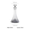 Crystal Glass Waist Wine Decanter