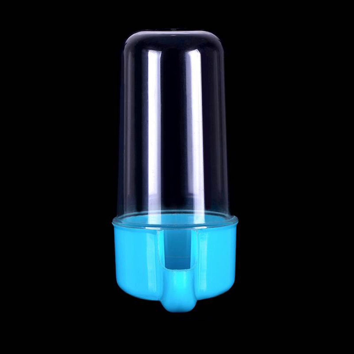 

Animals Automatic Drinking Cup Parrot Bird Feeder Water Dispenser Feeding Bowl Cage Accessories синий