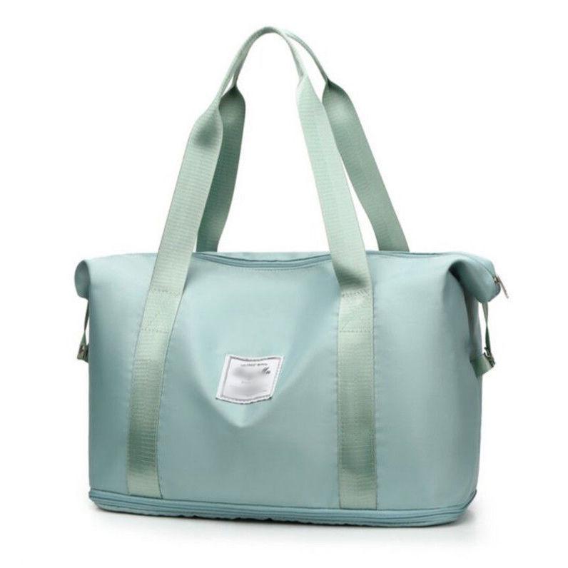 Women's Lightweight Waterproof Travel Duffle & Organizer Shoulder Handbag