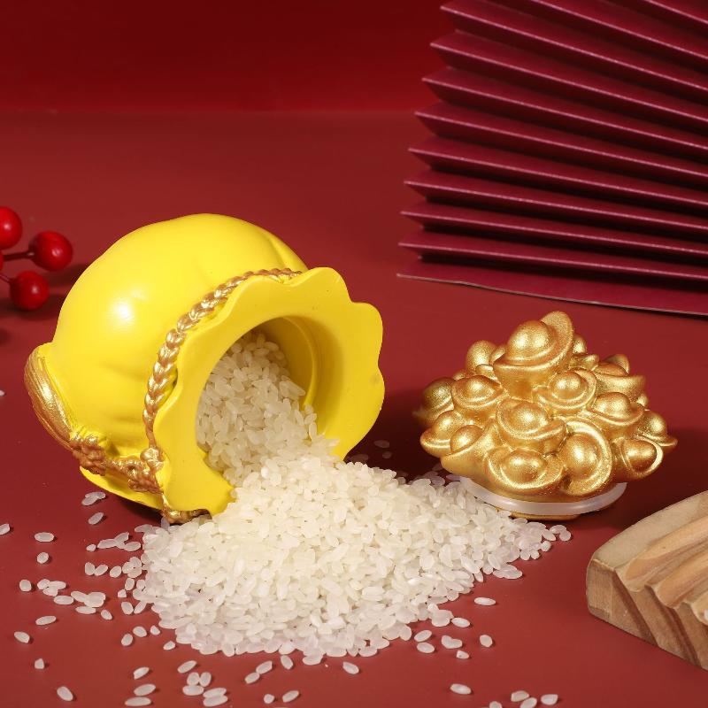 

Resin Money Bag Ornament Classic Chinese Style Desktop Car Decor Small Luck Pouch Tabletop Decoration Wealth Lucky жёлтый