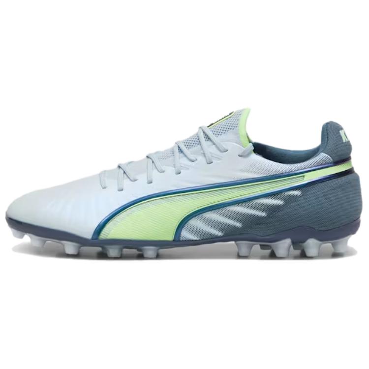 

Puma King Ultimate Comfortable Simple Football Shoes Men Footwear White Gray 107868-03 45