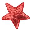 7pcs Sequined Star Patch Sewing/Stick On Fabric Applique Popular Garment Accessories For Creative Craft Project Decors