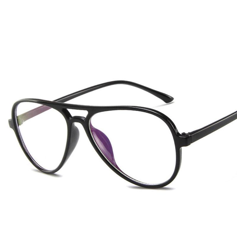 European American Style Eyeglass Frames for Women Vintage Simple Woman Glasses Frame Pilot Shape Glasses Trendy
