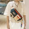 Fargeblokk Skulderveske Crossbody-veske Sports Brystveske Casual Liten Satchel-veske For Menn