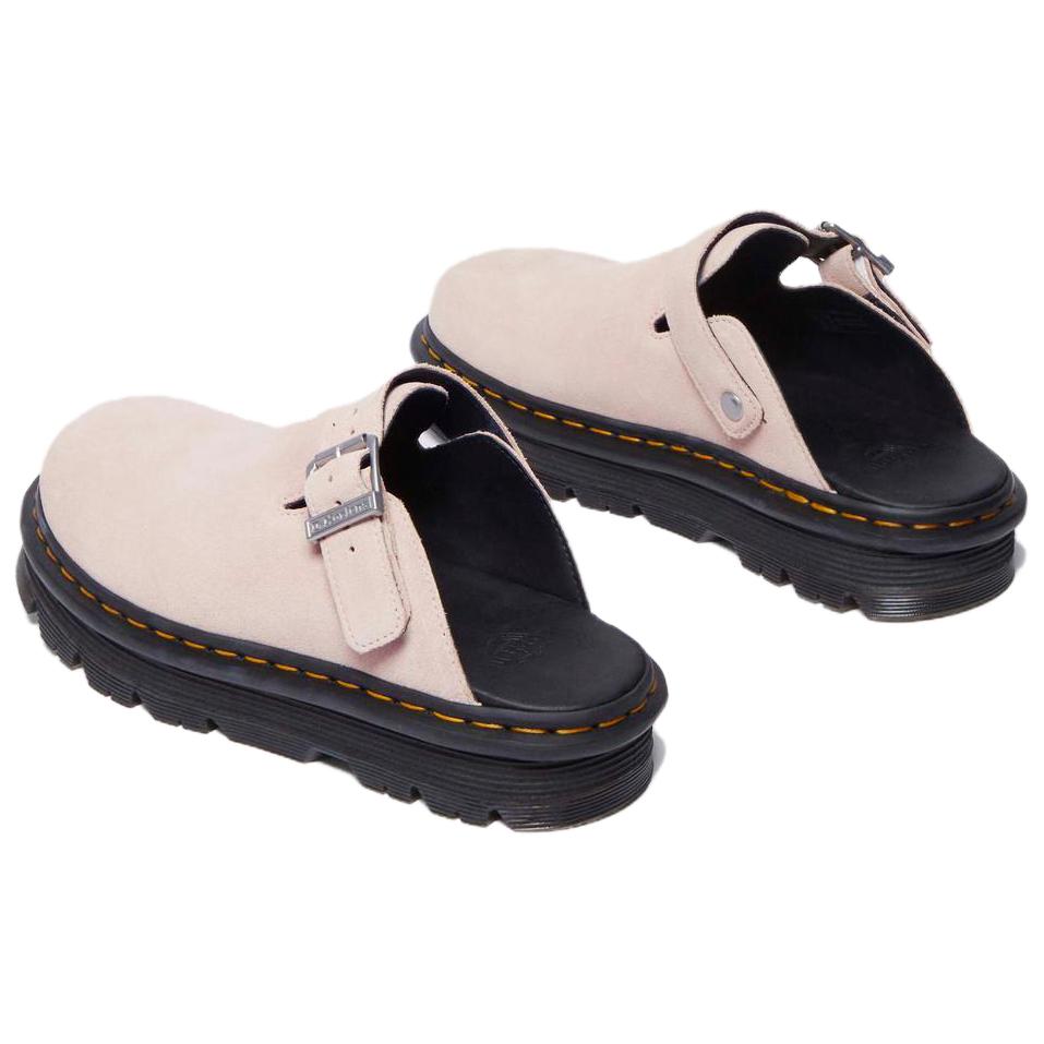 Mules Unisex de Ante Dr Martens Zebzag Rosa Polvo 31937650
