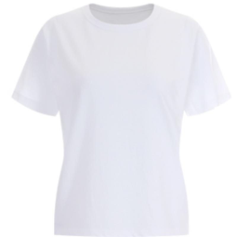 Shop Women Bio Washing Regular FiT CoTTon 100 Daily ShorT Sleeve T shirT Black