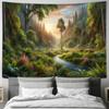 Dream Forest Tapestry Art Fabric Decoration Essential for Bedroom Living Room Wall