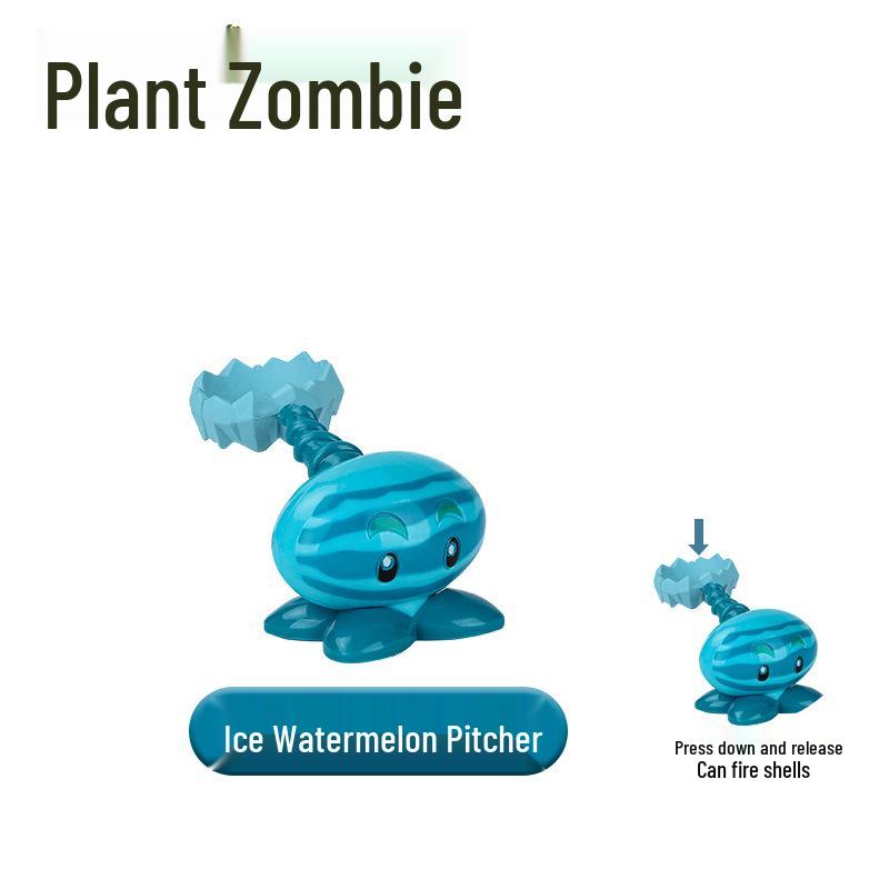 Plants vs. Zombies Toy Set: Machine Bug, Football Gun, Pea Pod, Carnivorous Plant Models