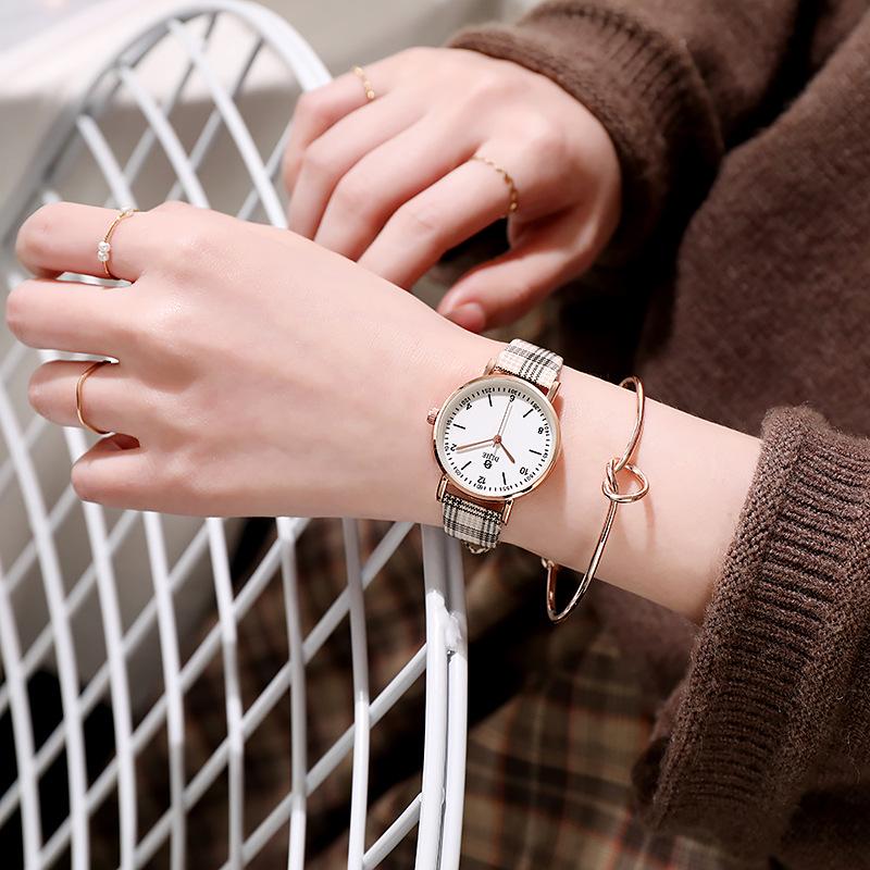 

Студенческие кварцевые наручные часы в корейском стиле: Трендовый дизайн Харадзюку для модных девушек и леди