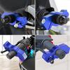Motorcycle Grip Lock Security Safety Handlebar Handset Locking Fit Scooter ATV Dirt Street Bikes Anti Theft Alarm System