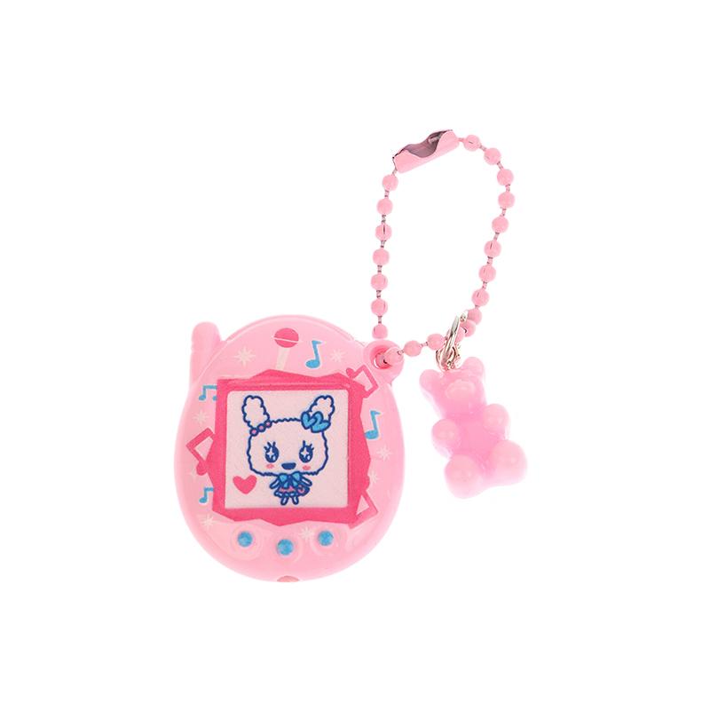 Tamagotchi Kočka Medvěd Klíčenka Realistické Elektronické Zvířátko Korálkový Náhrdelník Přívěsek Kroužek na Klíče Šperk Dekorace na Tašku