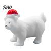 Cute Winter Decor Miniature Polar Bear Figurines, Durable Synthetic Resin Animal Landscape Supplies Ornaments, Decorative Accents for Fairy