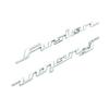 FIQ1 Motorcycle New Fuel Tank Gas Stickers ABS Plastic Chrome Decal 3D Emblem Badge Decals For Honda FUSION 250 Fusion250 TypeX 2003