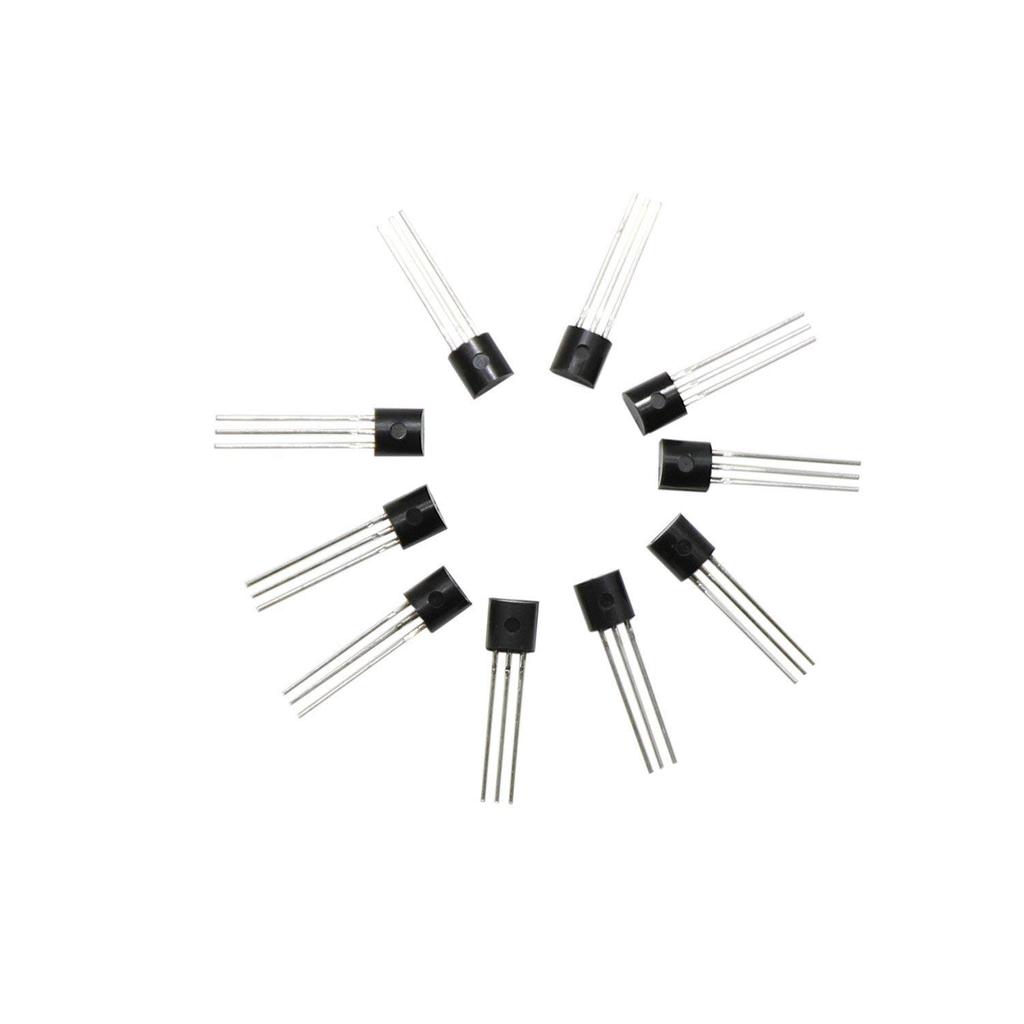 Transistors Assortment Kit with Resistor Pack, 210 PNP and NPN BJT Transistors with 250 1/4 W metal film Resistors - Bipolar Transistors 2N3904