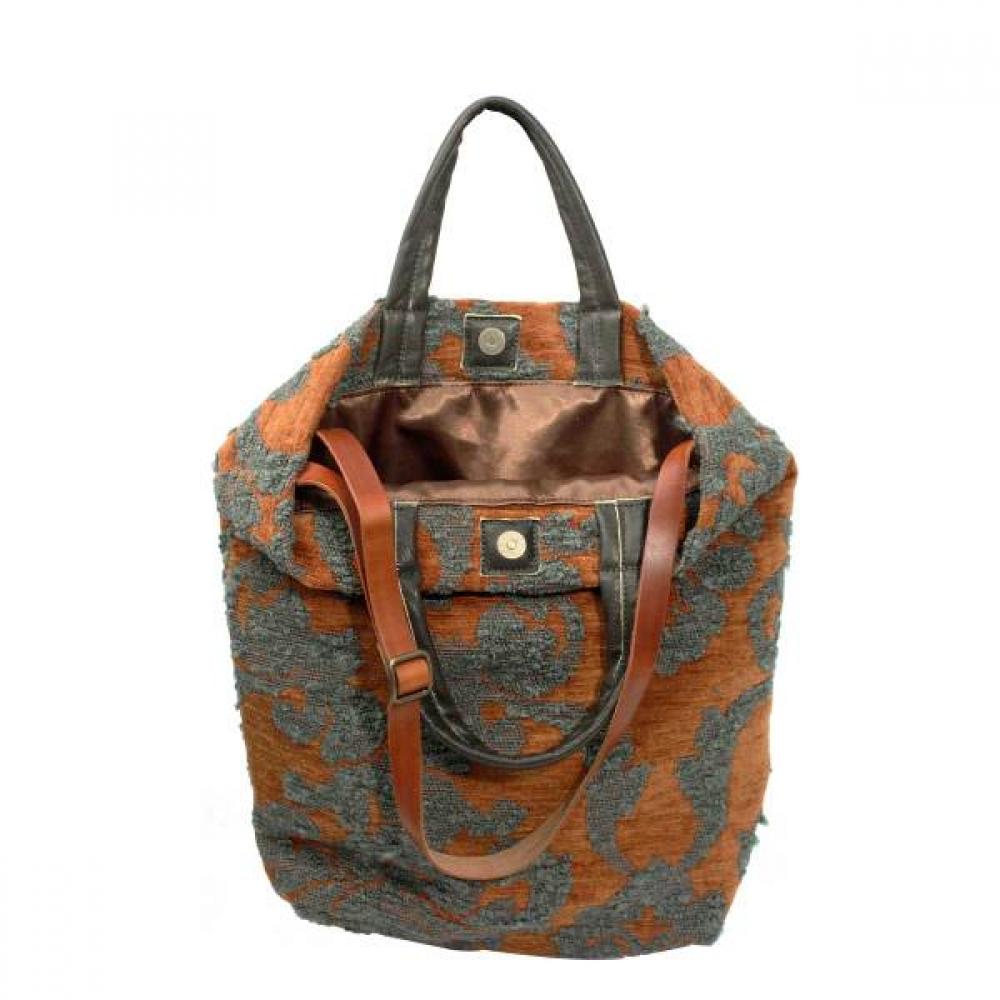 Ledaf Riccio Anna Batik Pattern Embroidery Bag Ro53lef205mt