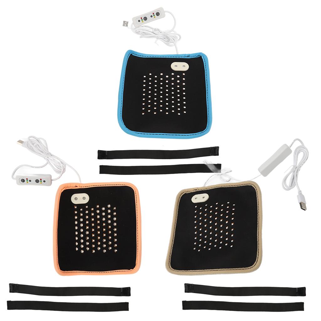 72 Light Chips Prostate Physiotherapy Pad Infrared Light Promote Circulation Treatment Pad for Belly