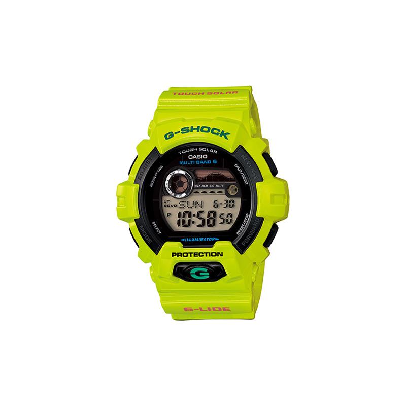 

Casio G-SHOCK theme series classic fashion trend solar quartz movement resin strap Japanese and Korean watch men s watch black dial GWX-8900C-3PR чёрный