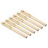 PATIKIL 145mm Black Ink Gel Gel Ink Ballpoint Rollerball Smooth Office with Gold Tone Pens, 12-Piece Set, Pens, Pens, 0.5mm Tip, Writing, Use, Caps,