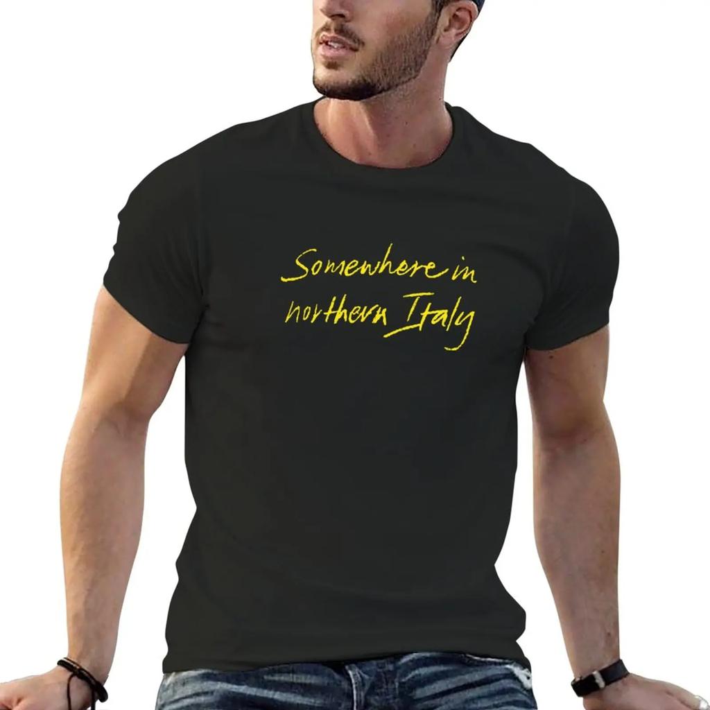Somewhere in northern Italy... T-Shirt Anime t-shirt custom t shirts design your own summer top t-shirt