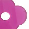 Acrylic Flower Coaster Heat-Resistant Cute Clear Cup Mat for Desk Kitchen Living Room Waterproof Non-Slip Reusable Drink Mat for Mugs