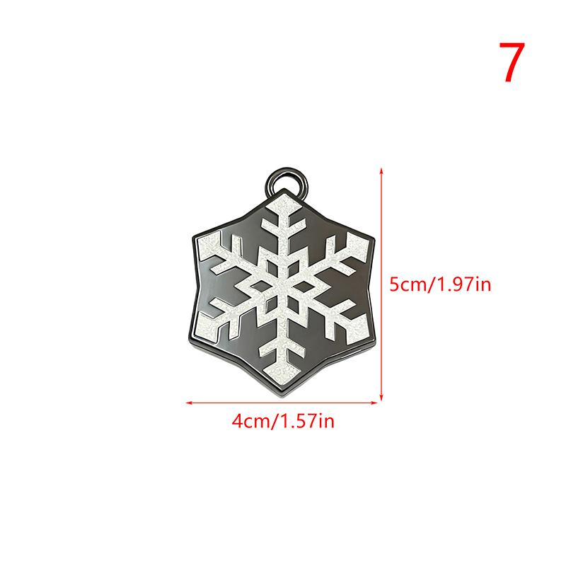 Christmas Tree Snowflake Stock Cosmetic Mirror Sliding Folding Mirror Girls Carry-On Mirror Unbreakable Compact Vanity Mirror