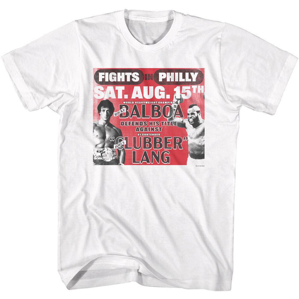 

Rocky Rocky Balboa Vs Lang White Unisex T-shirt