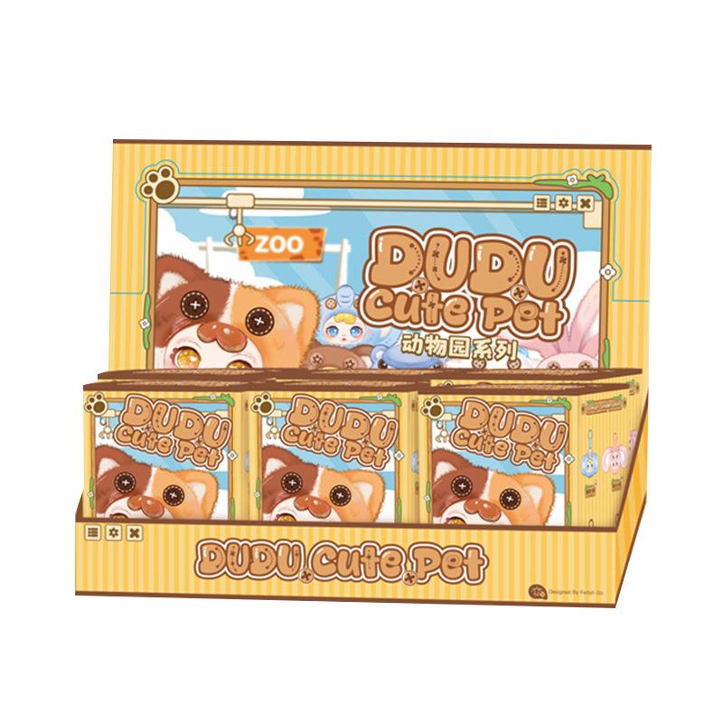 Dudu Cute Pet Series Plush Blind Box Figures Mystery Box Plush Bag Charm Toys