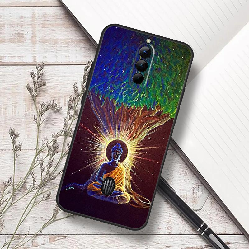 Buddha Case For ZTE Nubia Red Magic 6S 7S 6 7 Pro 5G RedMagic 10 Air 8 9 8S 9S 10S Pro Plus Cover