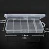 5 Compartments Fishing Tackle Box Storage Case Fly Fishing Lure Spoon Hook Bait Case Boxes Fishing Accessories Tools