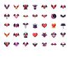 Cute Gothic Decals Cartoon  DIY Stickers Stationery Stickers For Guitar Fridge Car Sticker