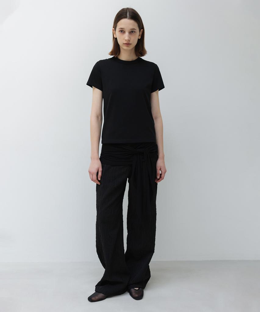 INSILENCE WOMEN W Supima Cotton Premium T-Shirt Black