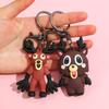 Creative Cute Key Ring Anime Forest 99 Nights Game Cartoon Keychain PVC Bag Pendant Decoration Key Chain Christmas Gift