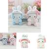 Portachiavi Bambola Coniglietto Sanrio Peluche Carino, Costume Popolare Animale Domestico, Regalo Per Festival, Accessorio per Chiavi