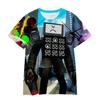 Cartoon Animation Surveillance Man Toilet Man TV Man Funny Cartoon Series 3D Printing Casual Loose Children's Clothing T-Shirt