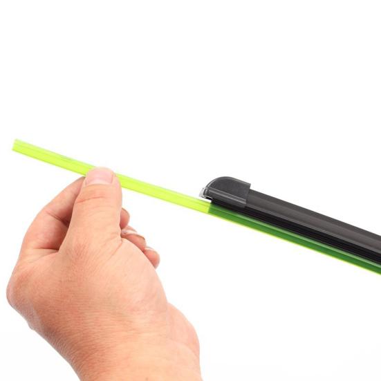 2Pcs Windshield Wiper Blades All Weather Windshield Wiper Hybrid Rubber Quiet Front Rear Rear Wipers Replacement Kit